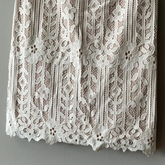 NWOT Jessica Howard Ivory Lace 3/4  Sleeve Dress size 10 - Picture 7 of 8